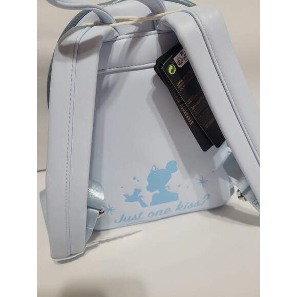 The Princess and the Frog Tiana Blue Gown Glitter Cosplay Backpack And Wallet - Picture 7 of 11